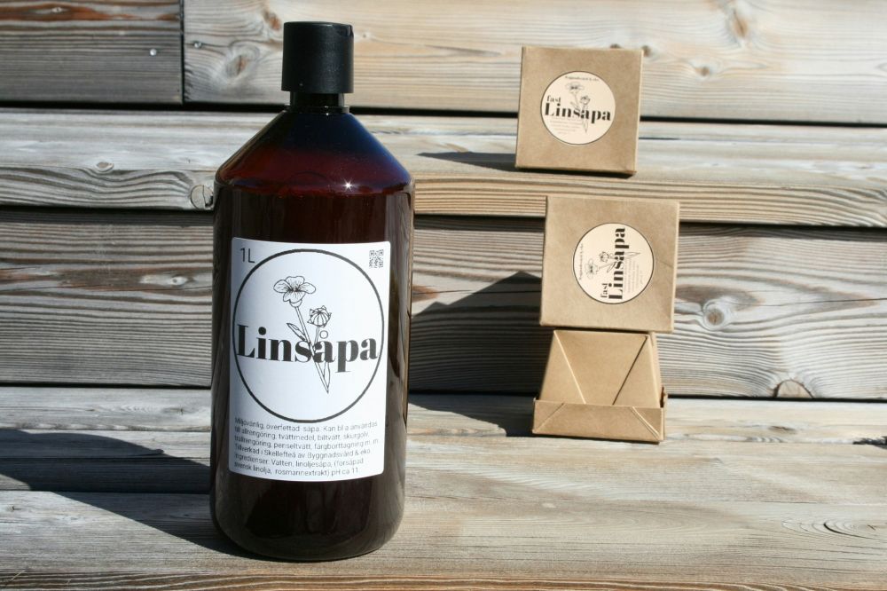 Linsåpa  naturligt rent hem utan starka kemikalier